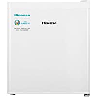 Hisense RR55D4AW1 - Mini Bar- Frigorífico Pequeño- 42 L de Capacidad Neta- 51 Cm Alto- Table Top- Una Puerta Reversible…